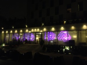 Lights Show at Diesel Hotel Bucuresti.